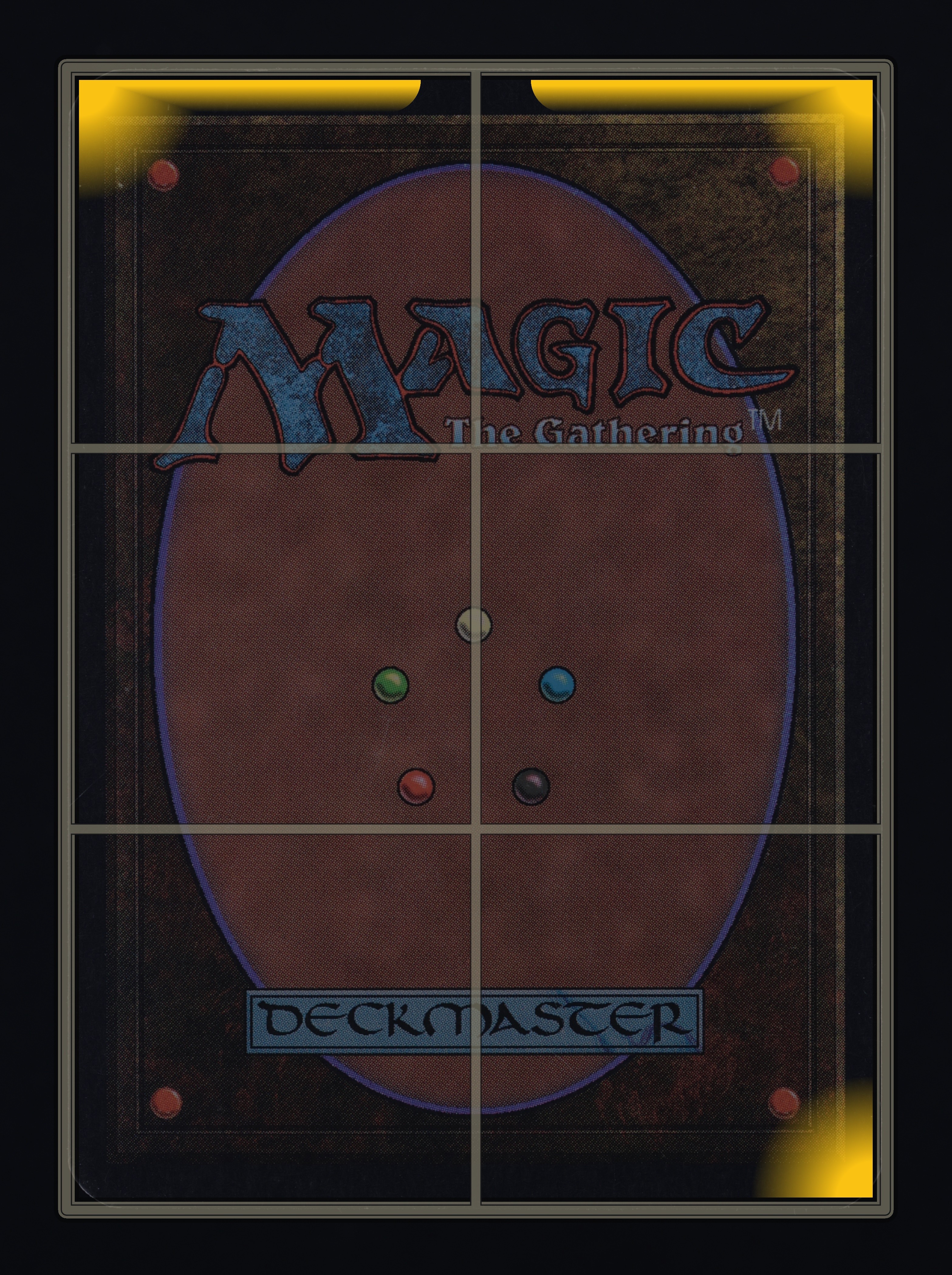 1993 Magic The Gathering MTG Alpha Jade Monolith MBA AUTH on