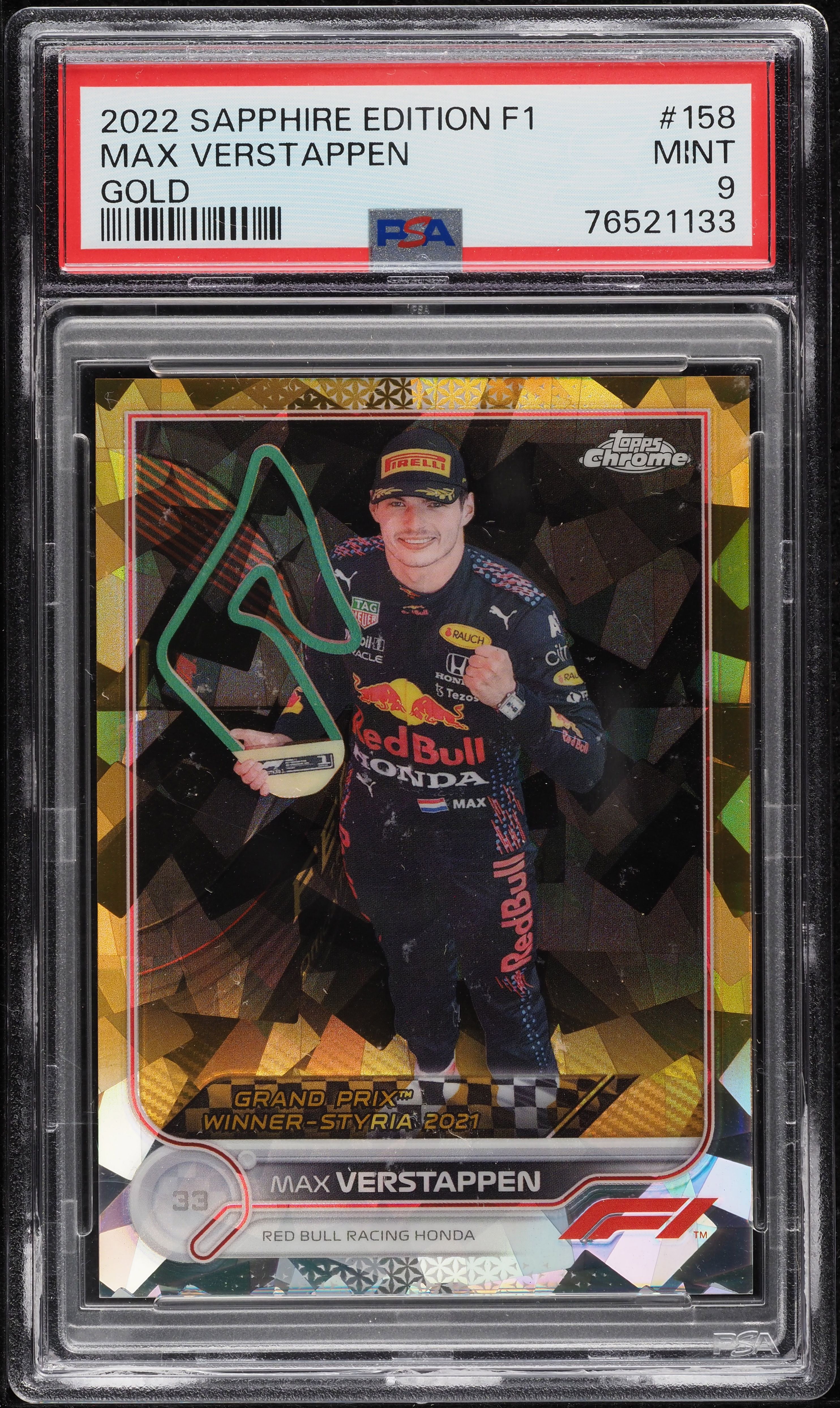 PSA10 / Max Verstappen サファイアEdition #143