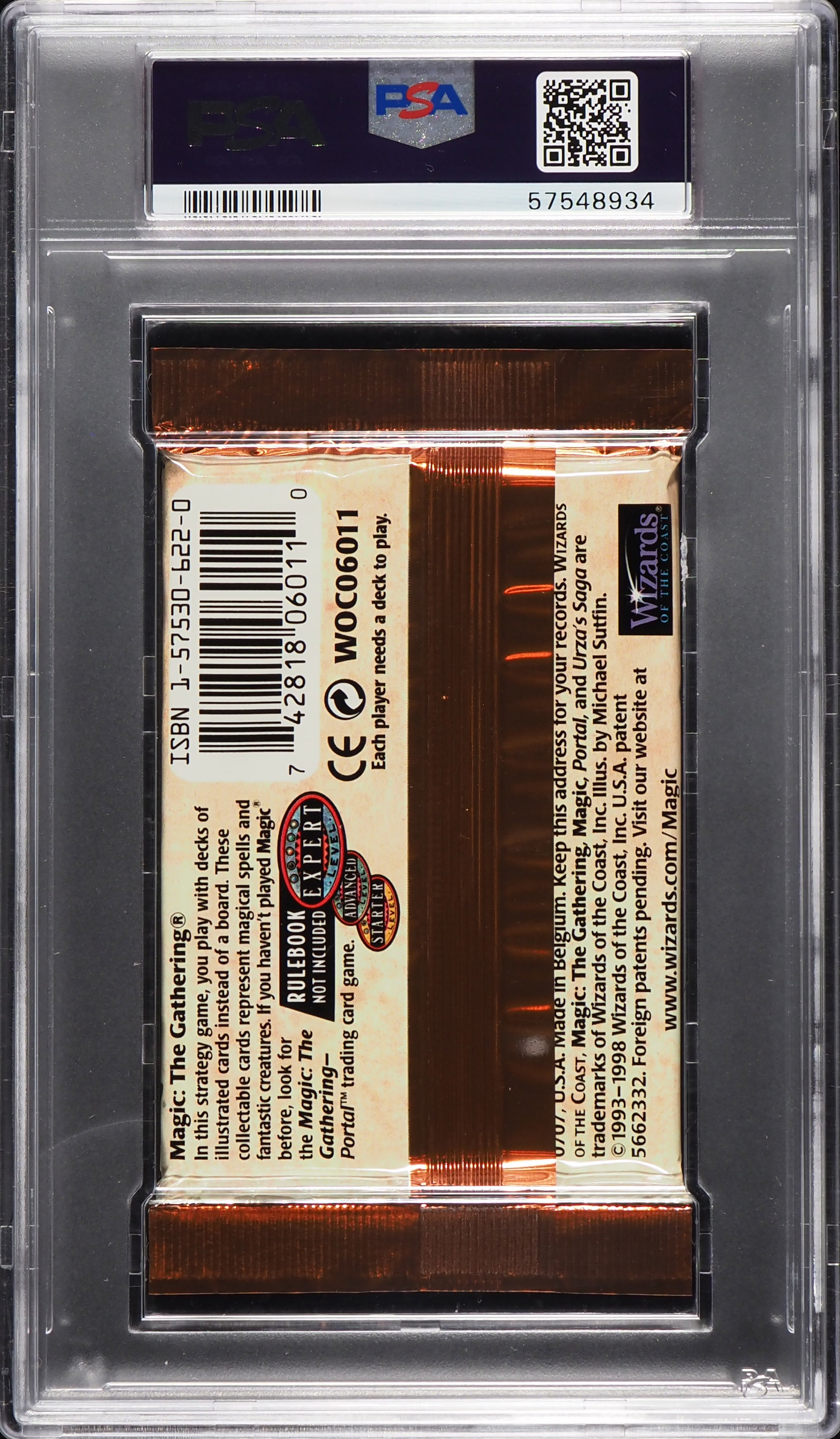 1998 Magic The Gathering MTG Urza's Saga Booster Pack Chimeric 1998 Magic The Gathering MTG Urza's Saga Booster Pack Chimeric