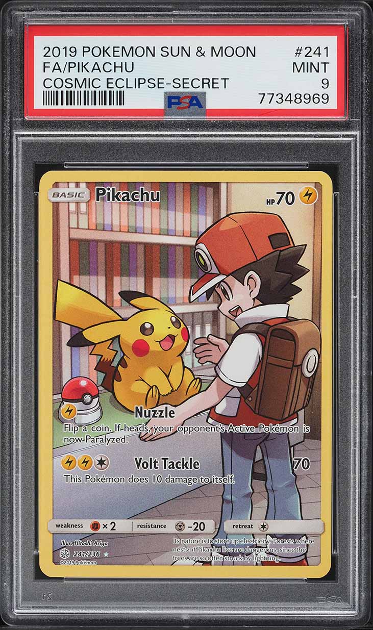 2019 Pokemon Japanese Sun & Moon Dream League CHR Pikachu #54 PSA