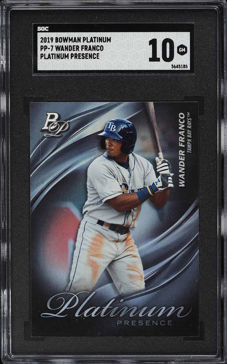 2019 Bowman Chrome Wander Franco PROSPECT #BCP100 PSA 10 GEM MINT