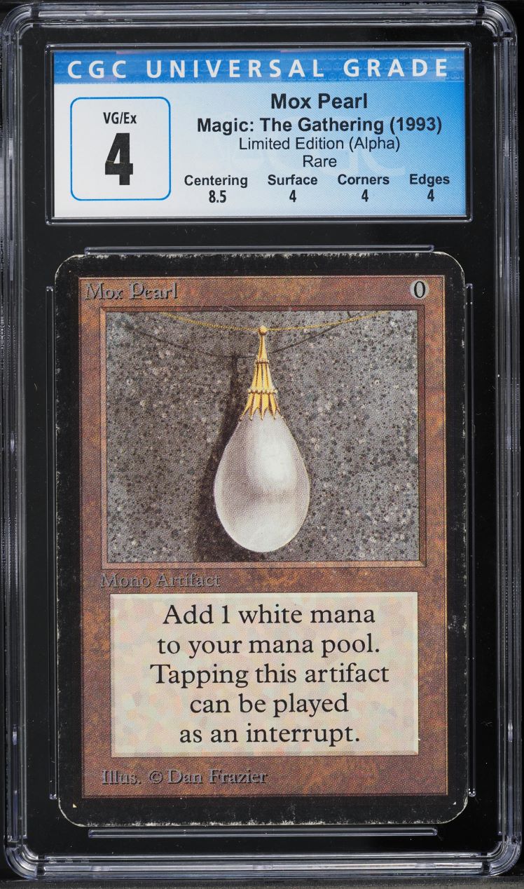 1993 Magic The Gathering MTG Alpha Black Lotus BGS 8.5 NM-MT+ on