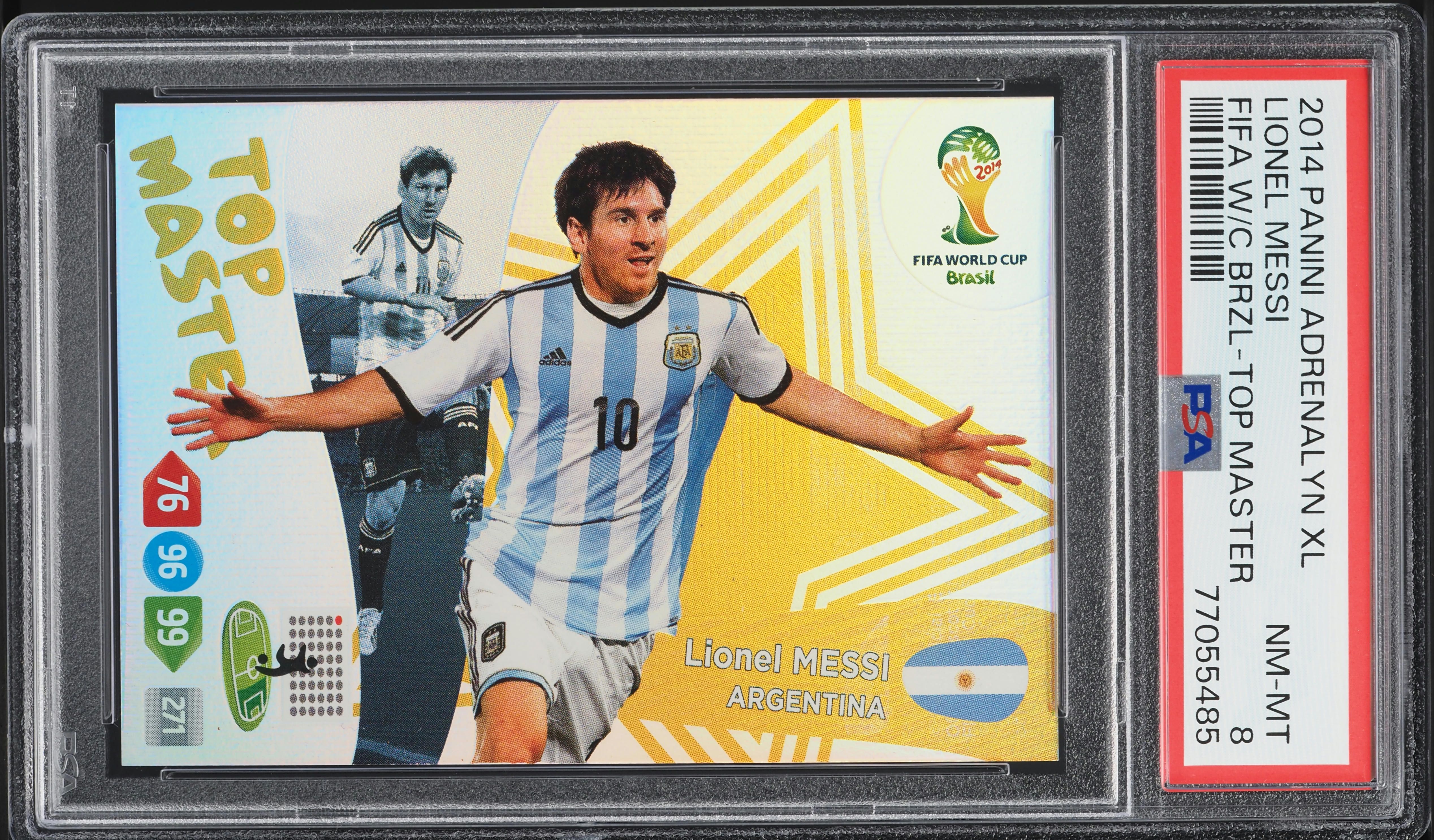 2014 Panini Adrenalyn XL FIFA World Cup Brazil Top Master Lionel