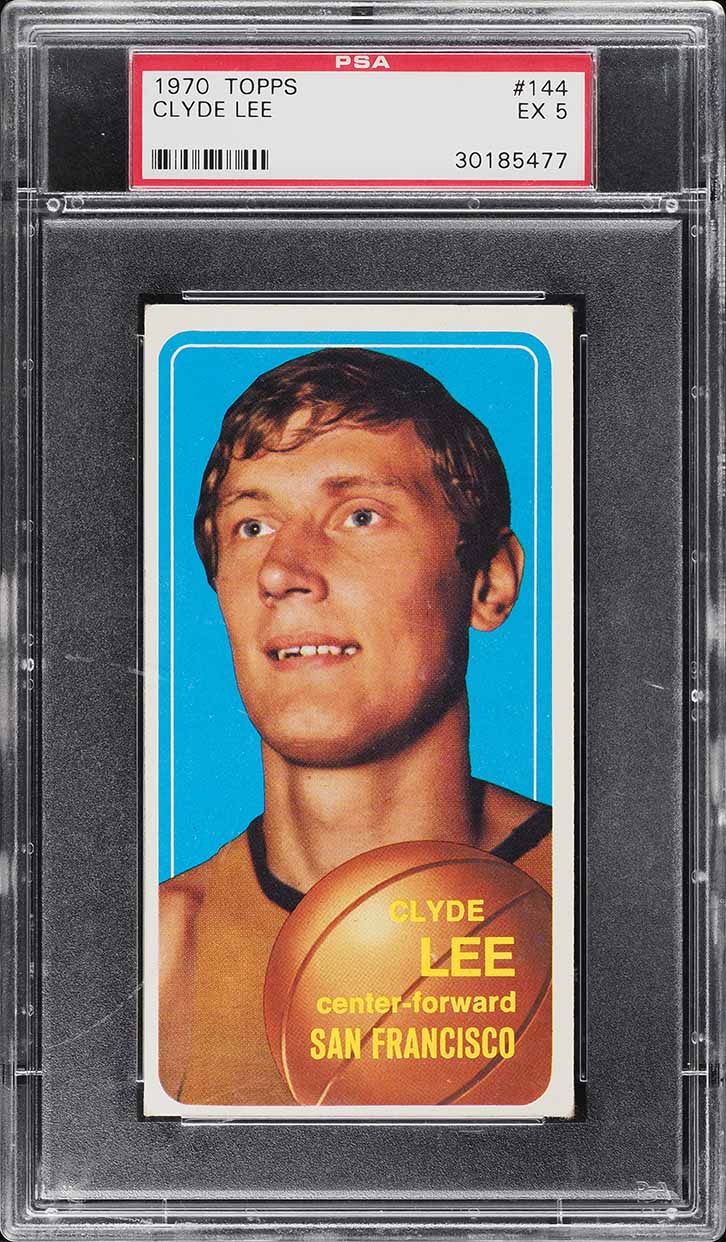 1970 Topps Basketball Clyde Lee #144 PSA 5 EX