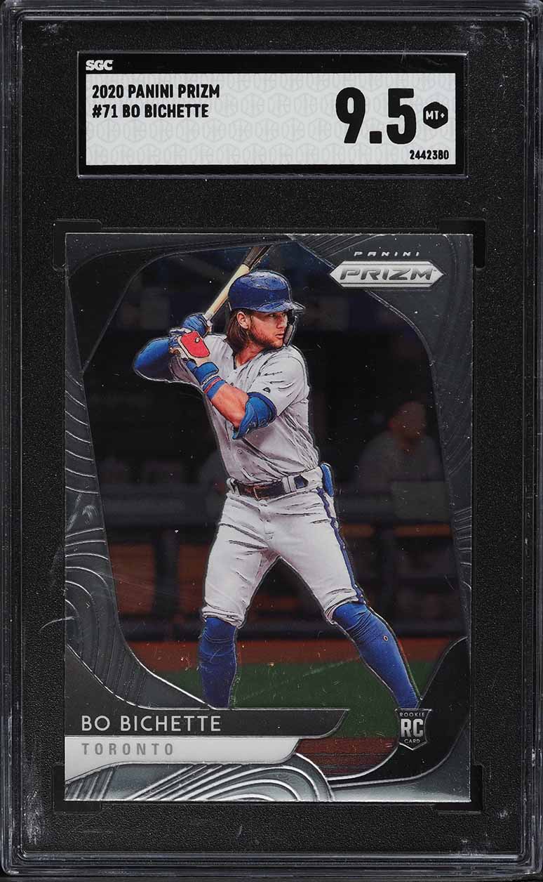 2020 Panini Prizm Bo Bichette ROOKIE #71 SGC 9.5 MINT+