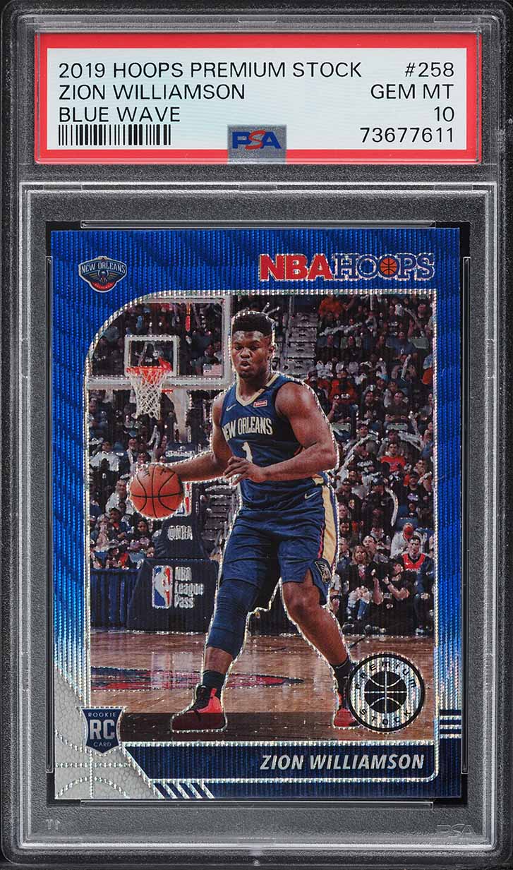 2019 Hoops Special Zion Williamson ROOKIE #SPEC1 PSA 10 GEM MINT