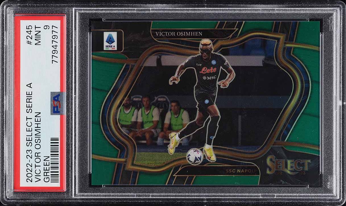 2020 Panini Mosaic Serie A Peacock Choice Victor Osimhen ROOKIE
