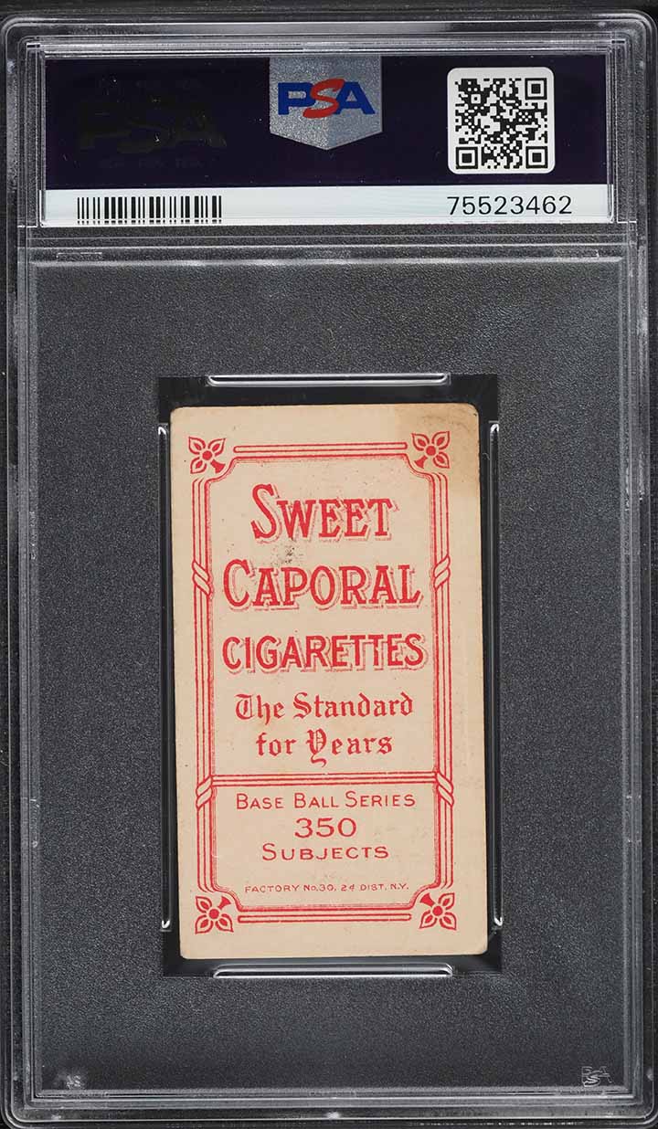 1909-11 T206 Mordecai Brown PORTRAIT, SWEET CAPORAL PSA 3 VG