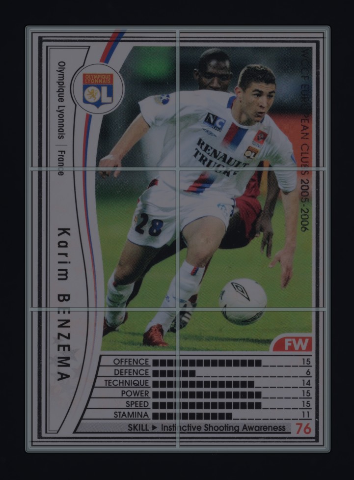 Carte Rookie Karim Benzema 2012 - So Foot - Equipe De France - Rare