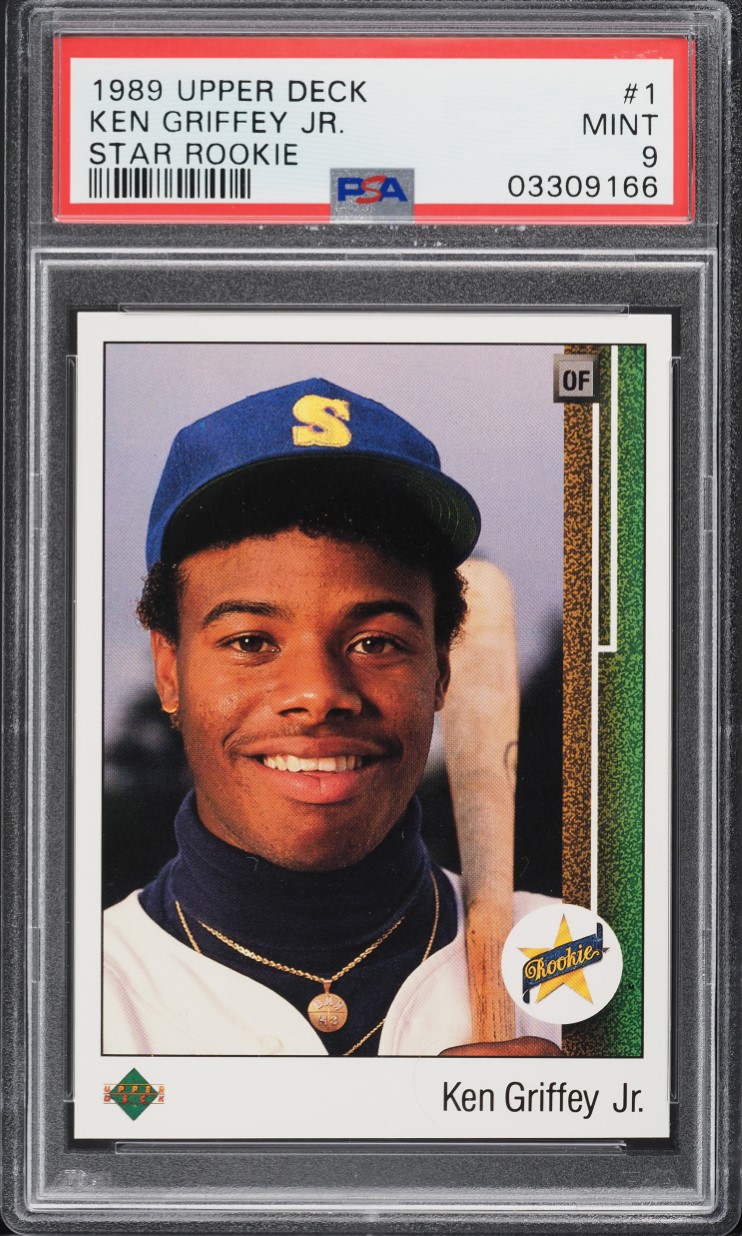 1989 Upper Deck Ken Griffey Jr. ROOKIE #1 PSA 9 MINT