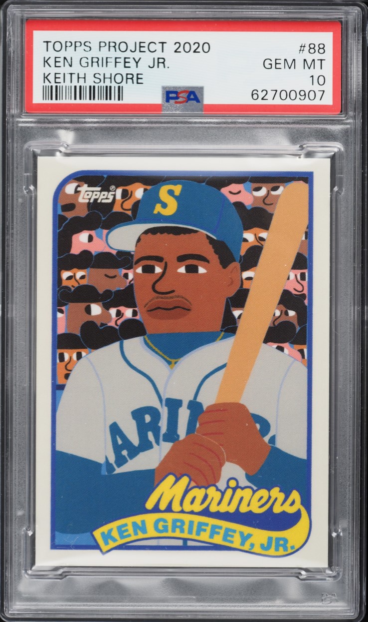 2020 Topps Project '20 Keith Shore Ken Griffey Jr. #88 PSA 10 GEM MINT