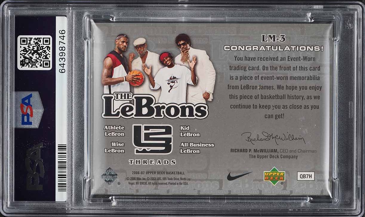 upper deck the lebrons