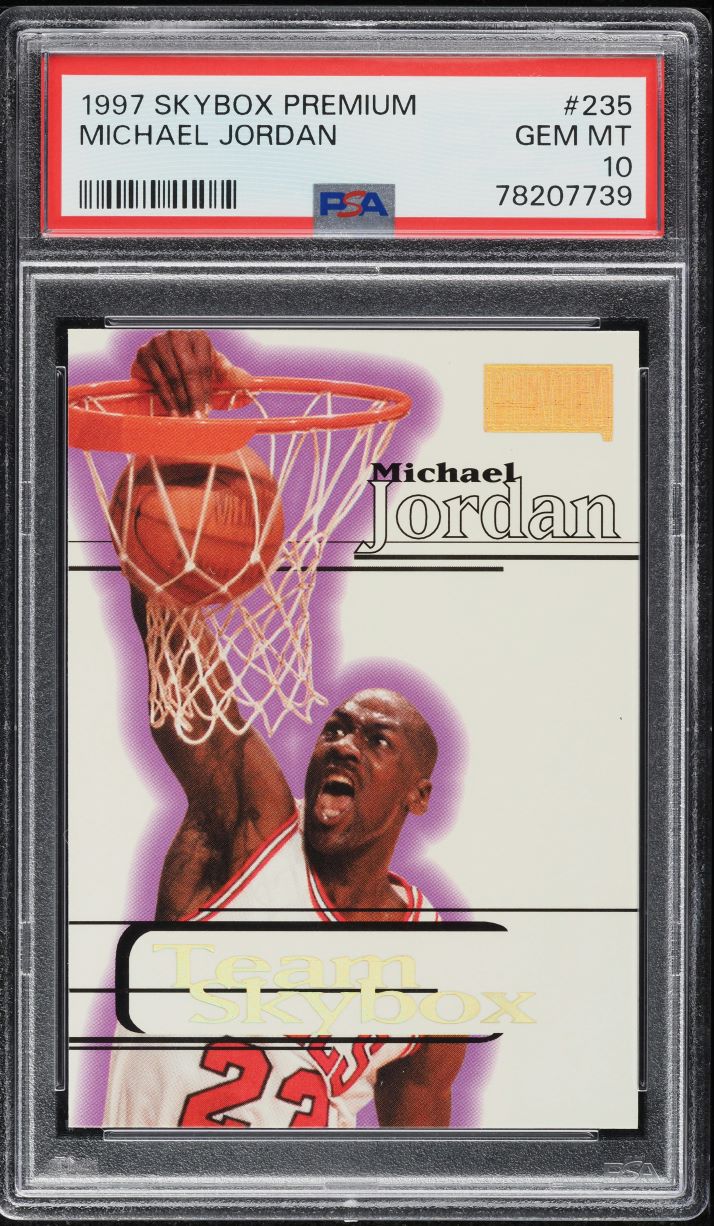 1997 Skybox Premium Michael Jordan #235 PSA 10 GEM MINT
