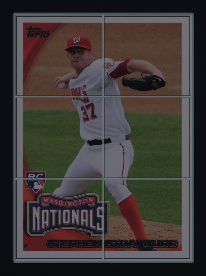 2010 Topps Stephen Strasburg ROOKIE #661 MBA AUTH