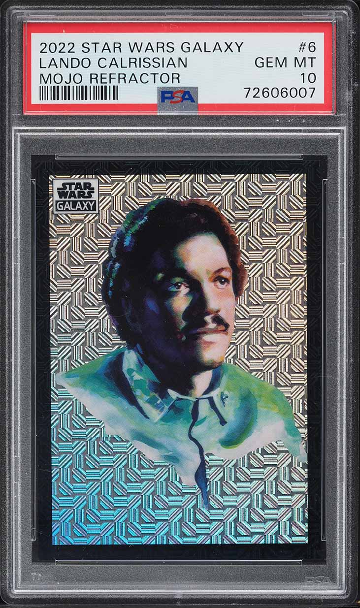 2022 Topps Chrome Star Wars Galaxy Mojo Refractor Chewbacca /50 #5