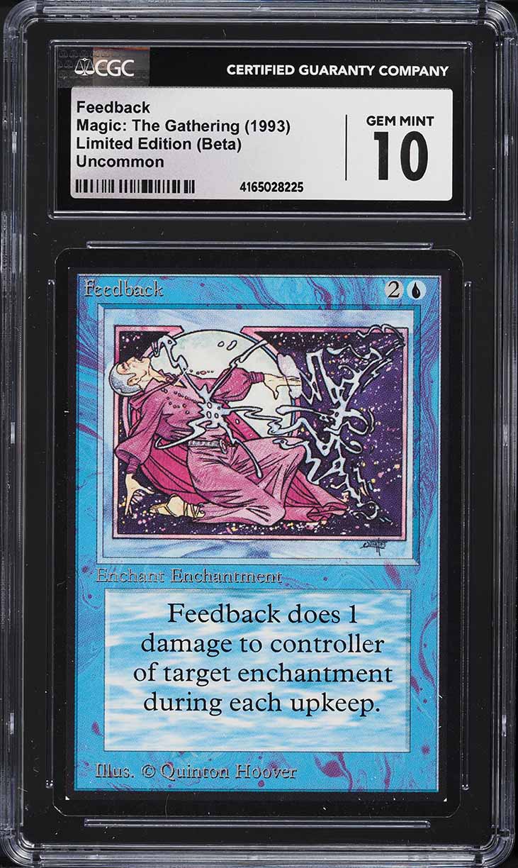 1993 Magic The Gathering MTG Beta Feedback CGC 10 GEM MINT
