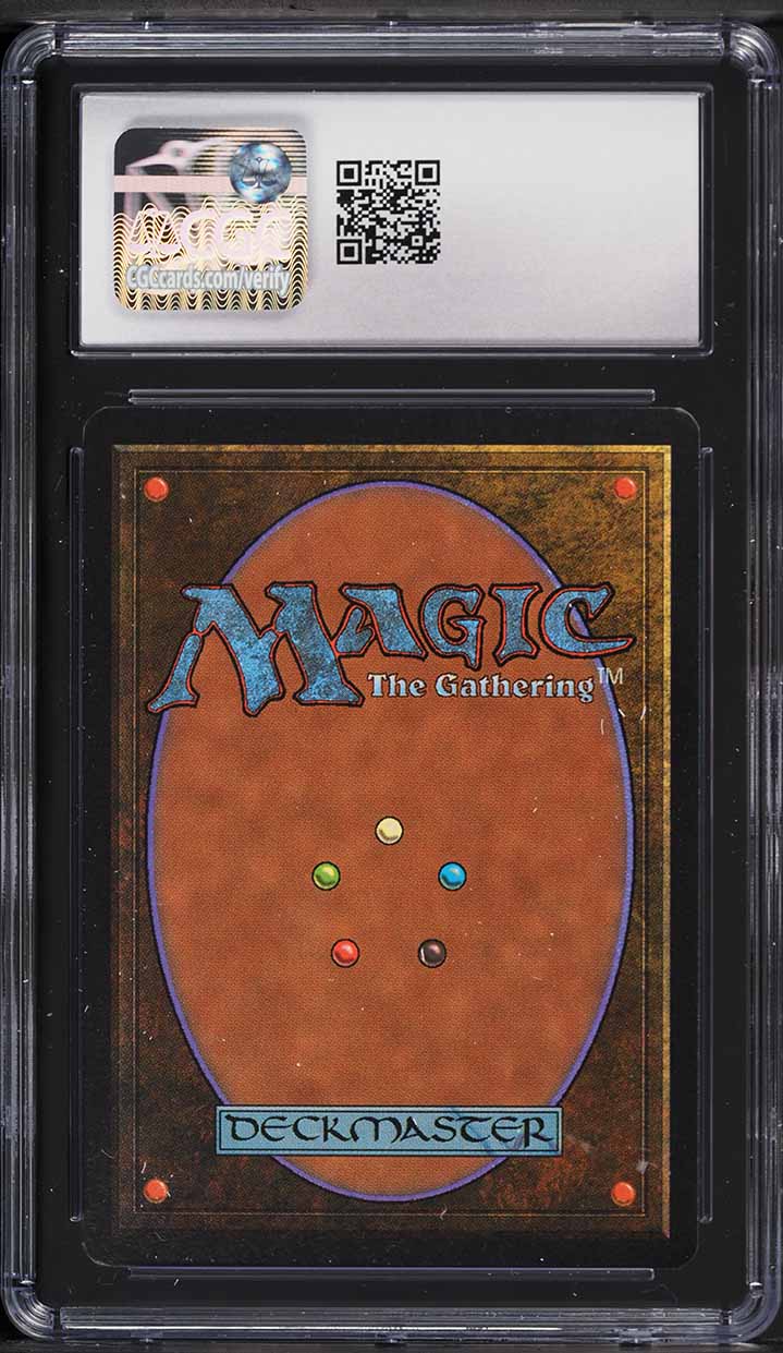 1993 Magic The Gathering MTG Beta Brown Tint Swamp CGC 10 GEM MINT