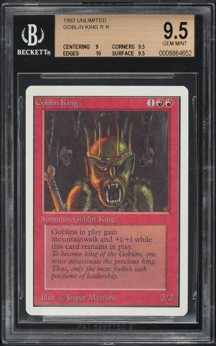 1993 Magic The Gathering MTG Arabian Nights Ring Of Ma'ruf PSA 9