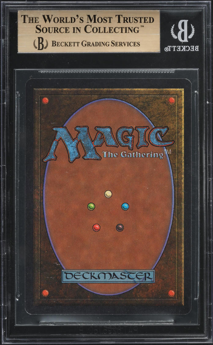 1993 Magic The Gathering MTG Unlimited Lightning Bolt BGS 9.5 GEM MINT