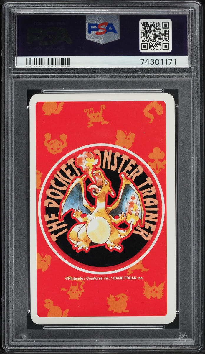 1996 Pokemon Japanese Red Poker Set Nintendo Playing Card Ditto