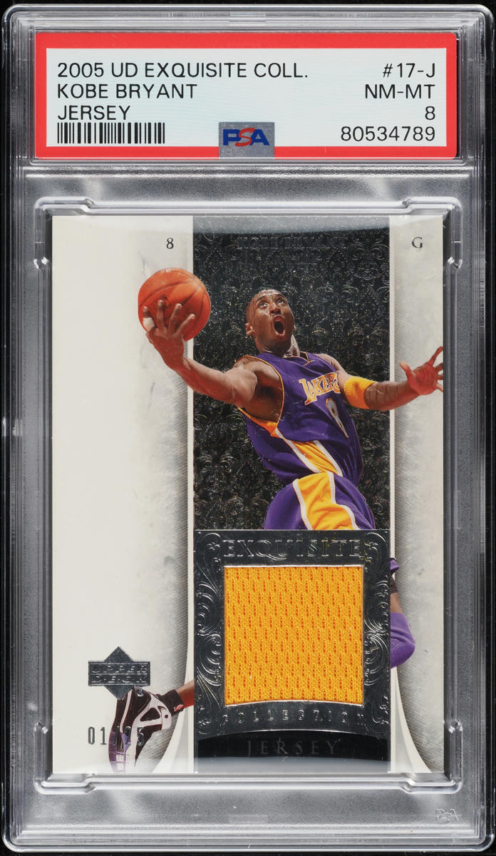 2008 Exquisite Enshrinements Dual Michael Jordan Kobe Bryant AUTO