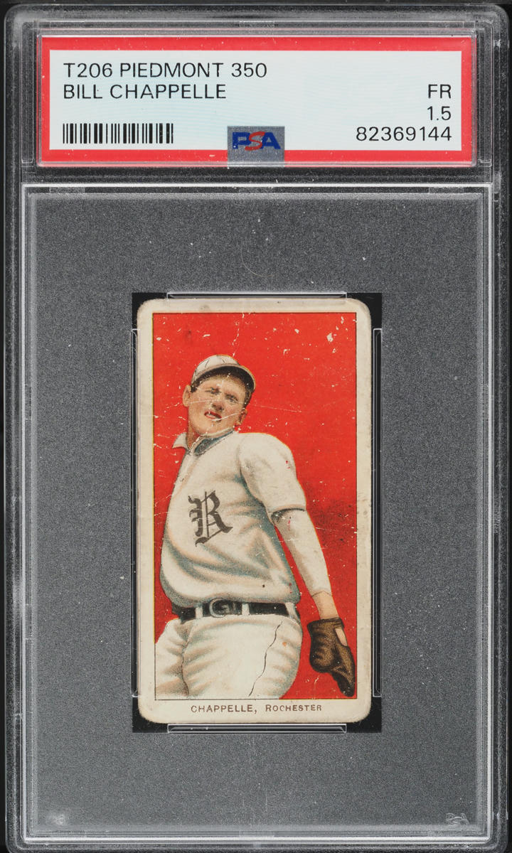 1909-11 T206 Bill Chappelle PSA 1.5 FR