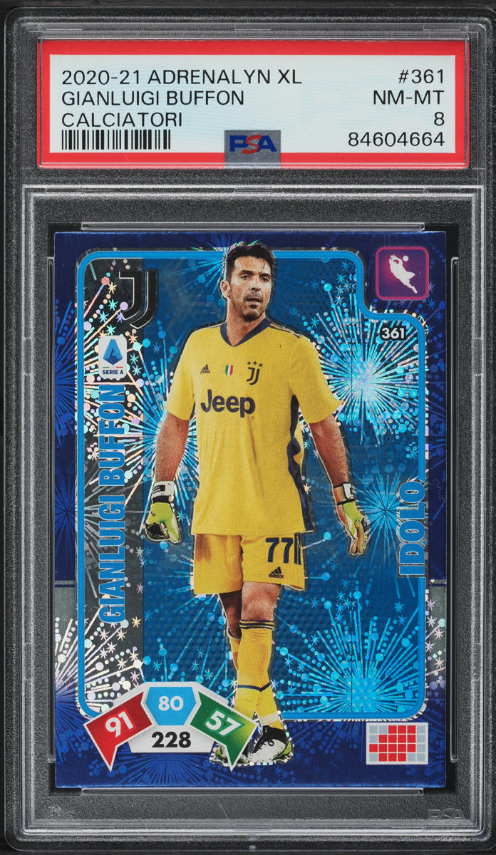 2022 Select FIFA Jumbo Swatches Purple Gianluigi Buffon PATCH /10