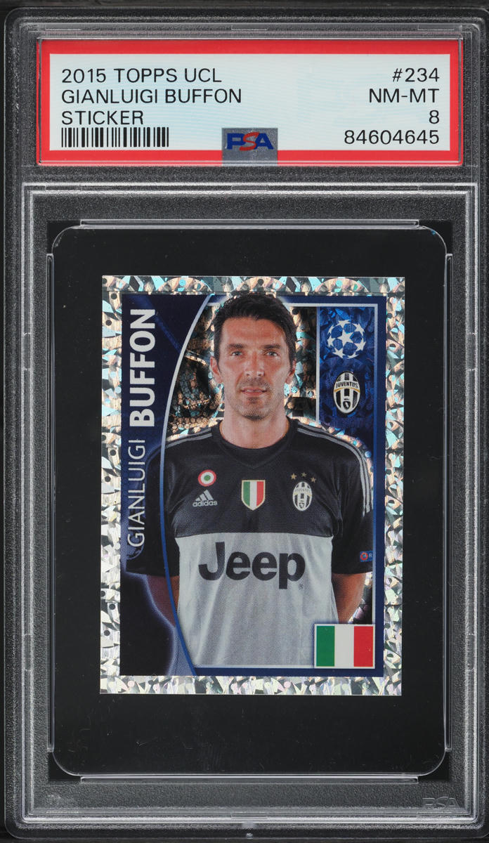 2022 Select FIFA Jumbo Swatches Purple Gianluigi Buffon PATCH /10