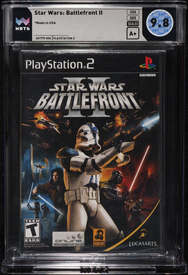 Goblin Commander Playstation 2 PS2 - Sealed Graded WATA 9.8 A