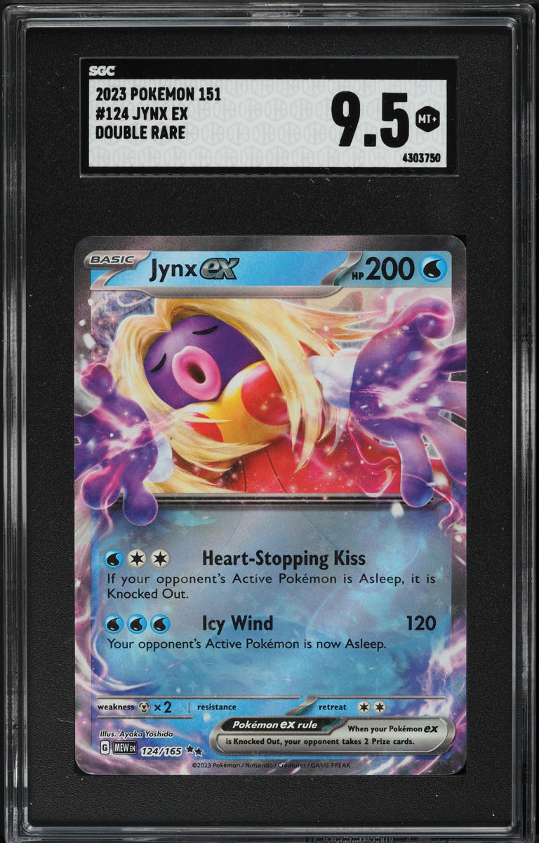 rare jynx pokemon card 2023 Pokemon SV 151 #191/165 Jynx ex Ultra Rare PSA 10 – Burbank Cards