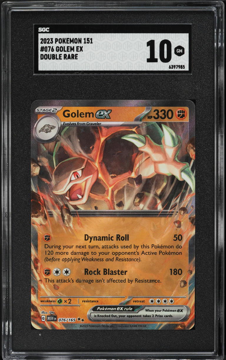 pokemon cards golem ex Golem EX Legend Maker Pokemon Card