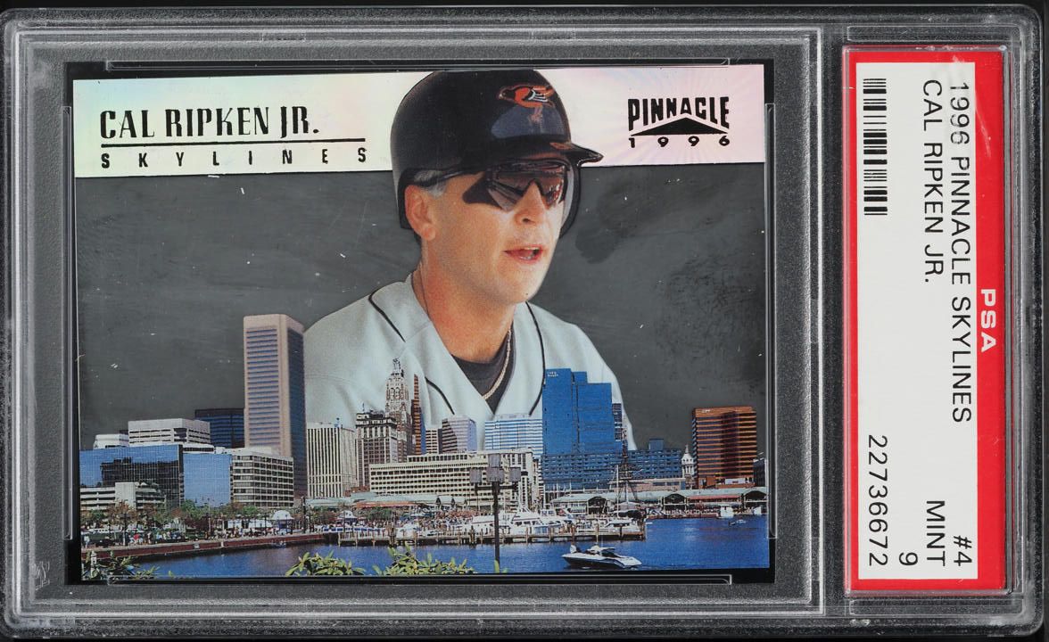 1996 Pinnacle Skylines Cal Ripken Jr. #4 PSA 9 MINT