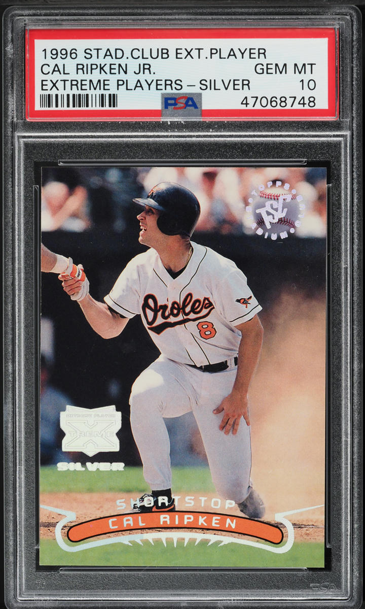 1996 Stadium Club Extreme Player Silver Cal Ripken Jr. PSA 10 GEM MINT