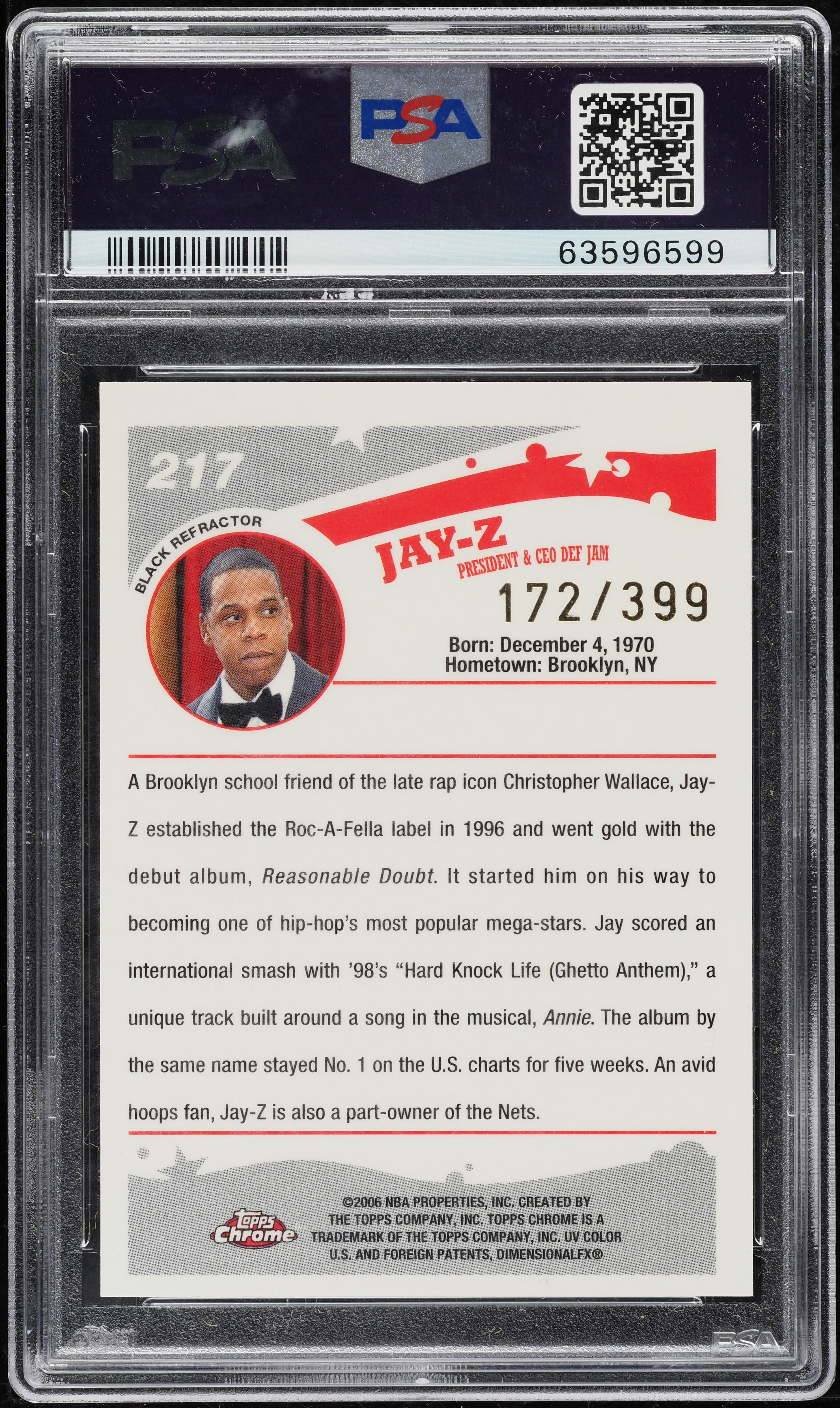 その他 topps bowman chrome JAY-Z refractor その他 topps bowman chrome JAY-Z refractor その他 topps bowman