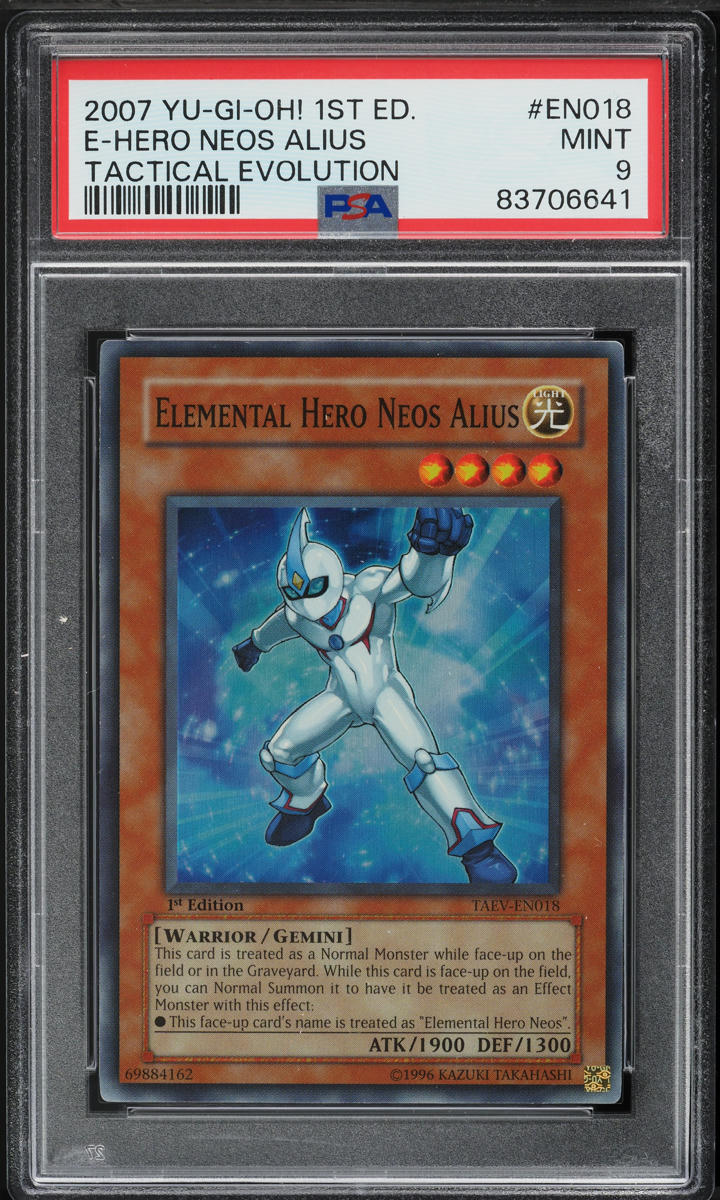 2006 Yu-Gi-Oh! Power Of The Duelist 1st Ed E-Hero Aqua Neos #POTD