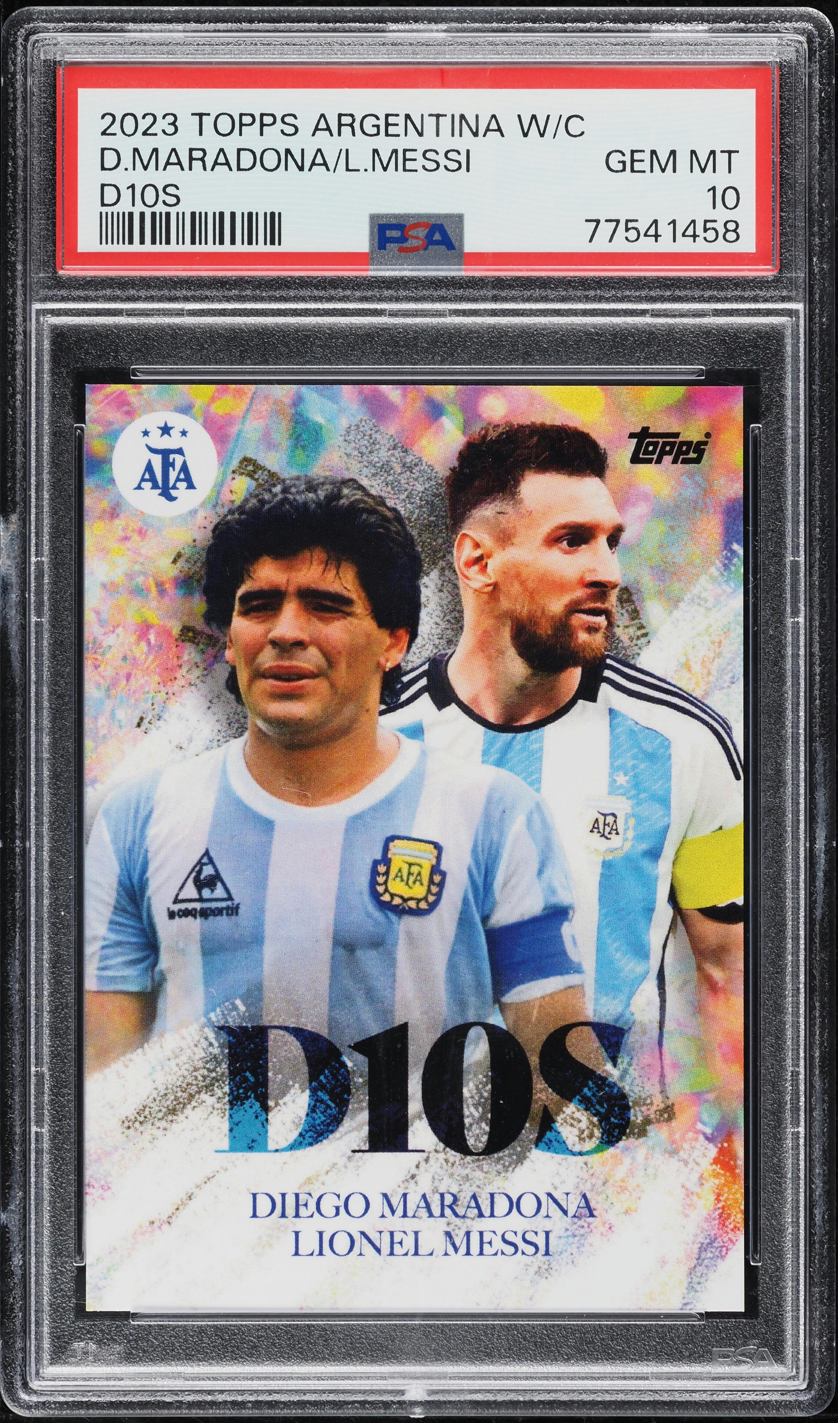 2023 Topps Argentina マラドーナ　/15 希少 v789012_2024010918060606M_1.jpg