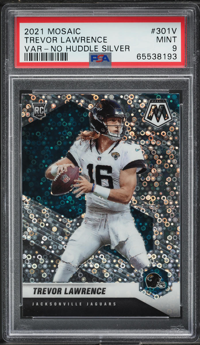 2021 Panini Mosaic Variation No Huddle Silver Trevor Lawrence
