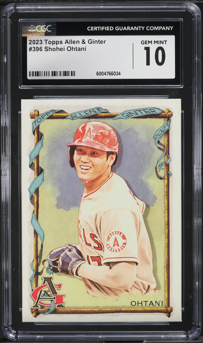 2023 Topps Allen & Ginter Shohei Ohtani #396 CGC 10 GEM MINT