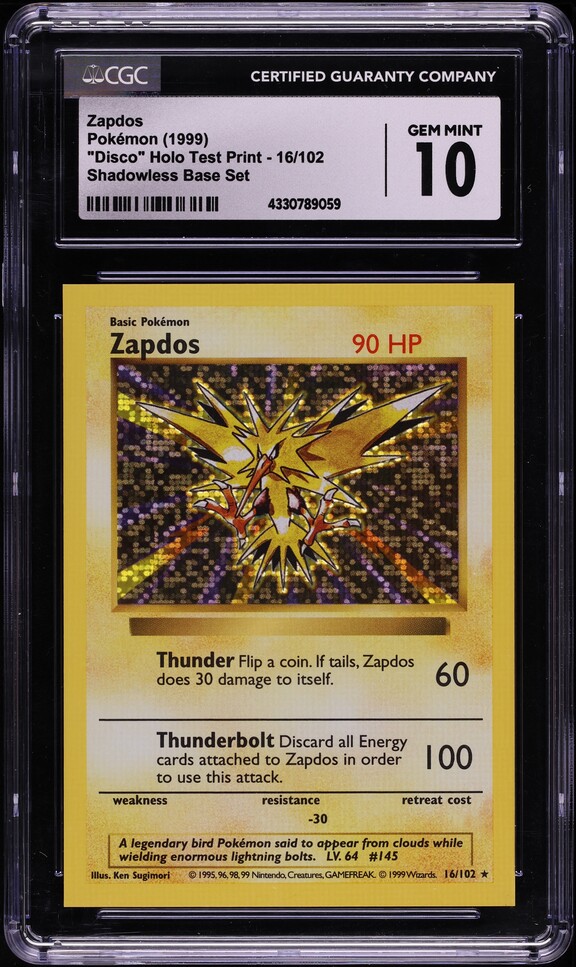 first edition zapdos pokemon card stumped over this first edition base set shadowless zapdos, thoughts? : r/IsMyPokemonCardFake