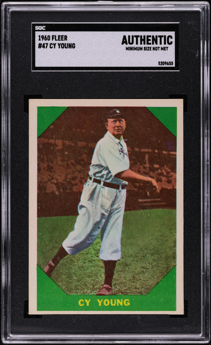 1960 Fleer Cy Young #47 SGC AUTH