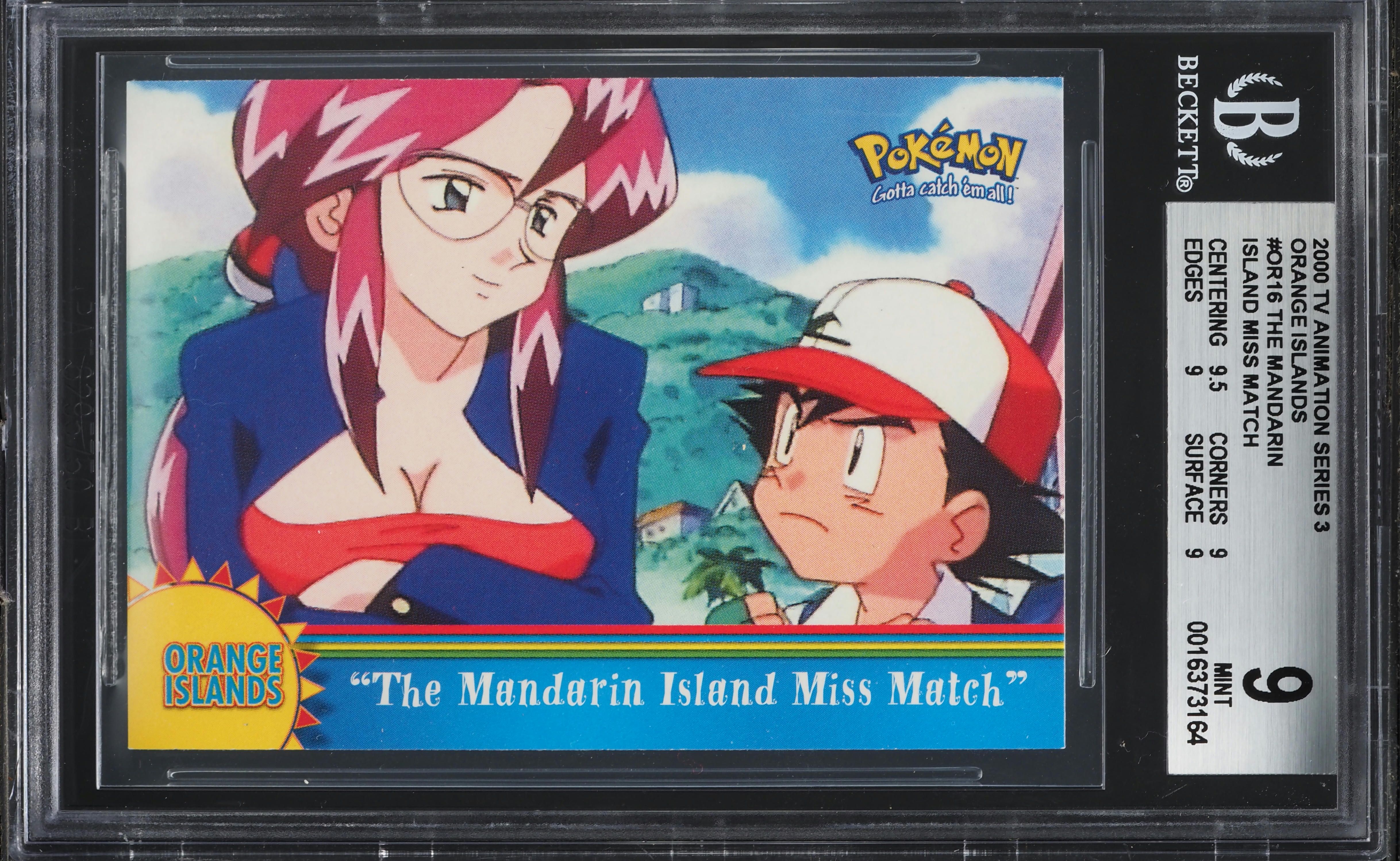 2000 Topps Pokemon Orange Islands Mandarin Island Miss Match #OR16 BGS 9 MINT on Fanatics Collect 2000 Topps Pokemon Orange Islands Mandarin Island Miss Match #OR16 BGS 9 MINT on Fanatics Collect