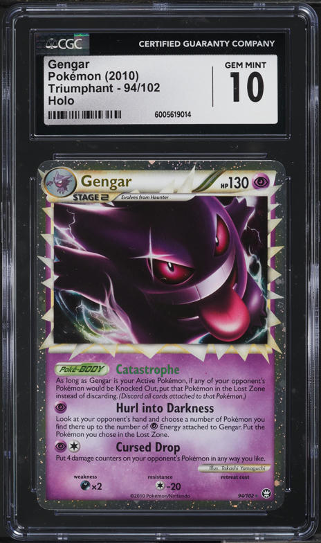 2019 Pokemon Japanese Old Maid Gengar PSA 10 GEM MINT on Fanatics