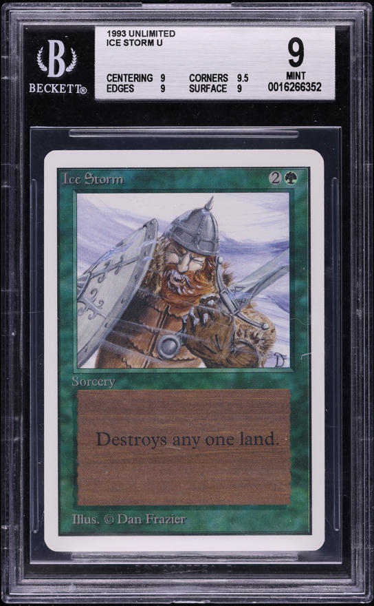 1994 Magic The Gathering MTG Revised Edition Mahamoti Djinn CGC 10