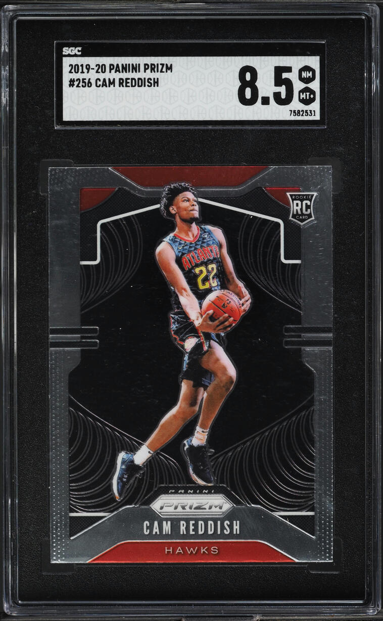 2019 Panini Prizm Cam Reddish ROOKIE #256 SGC 8.5 NM-MT+