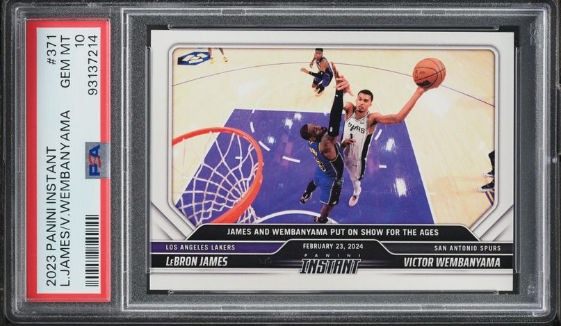 2023 Panini Instant Victor Wembanyama ROOKIE /6522 #60 PSA 10 GEM