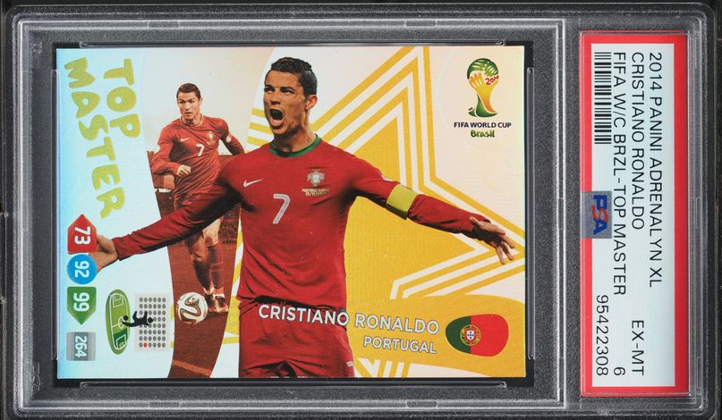2014 Panini Adrenalyn XL FIFA World Cup Brazil Master Cristiano