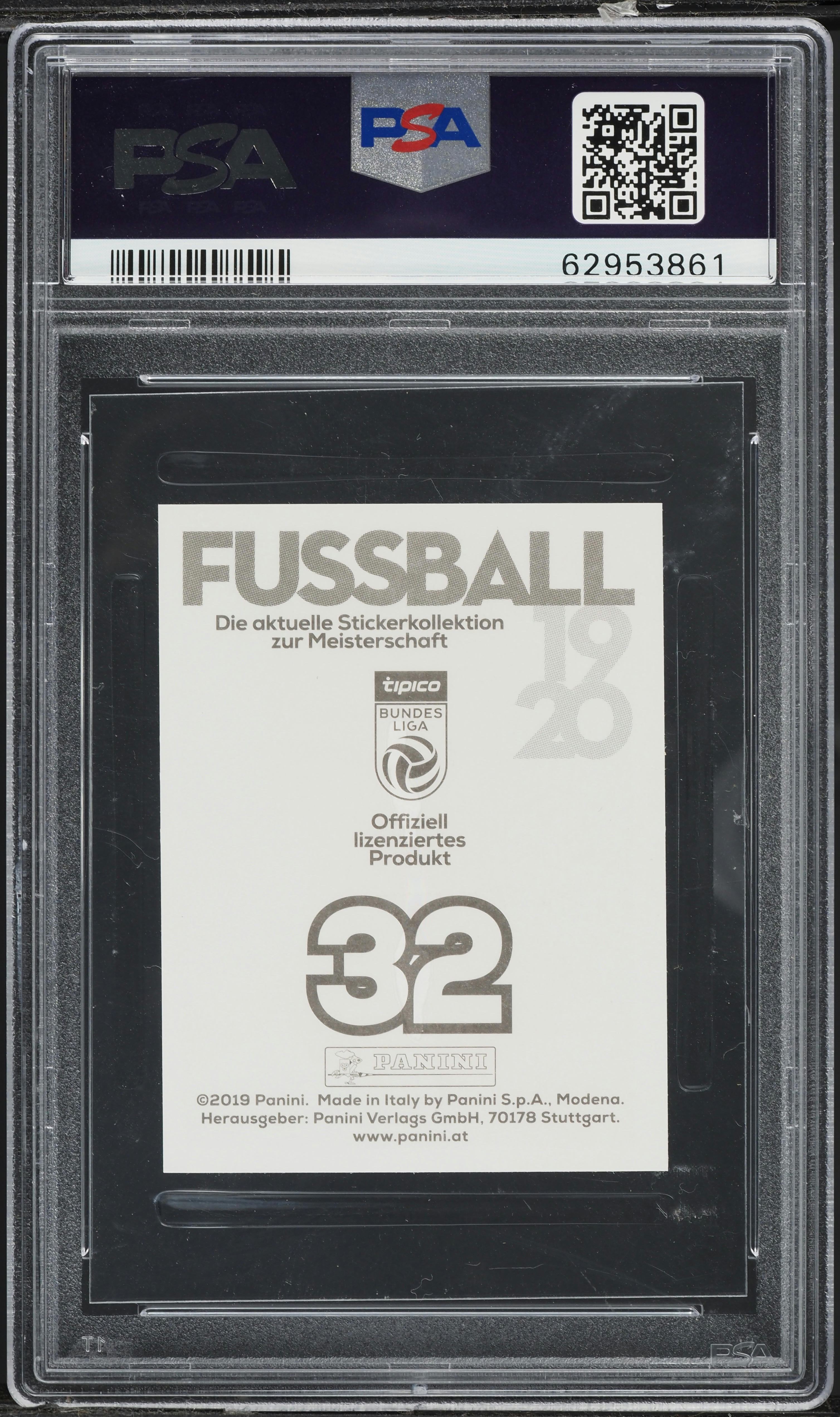 2019 Panini Fussball Bundesliga Sticker Erling Haaland ROOKIE #32