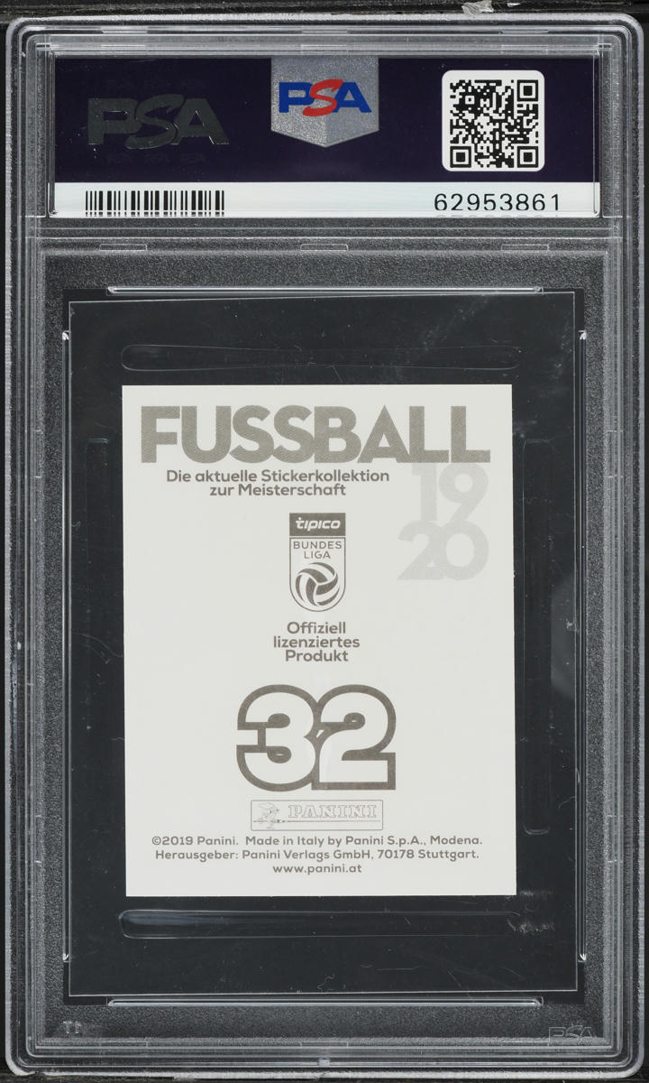 2019 Panini Fussball Bundesliga Sticker Erling Haaland ROOKIE #32