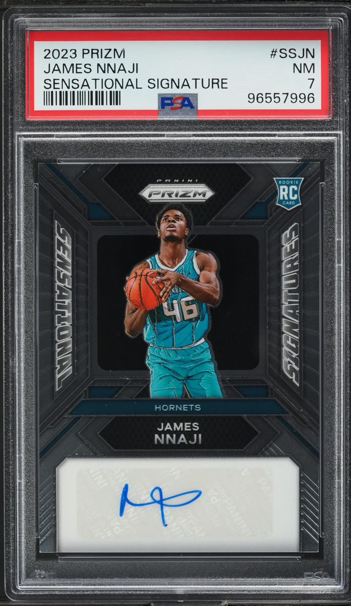 James Nnaji #SS-JN 2023-24 Panini Prizm Basketball Sensational Signatures