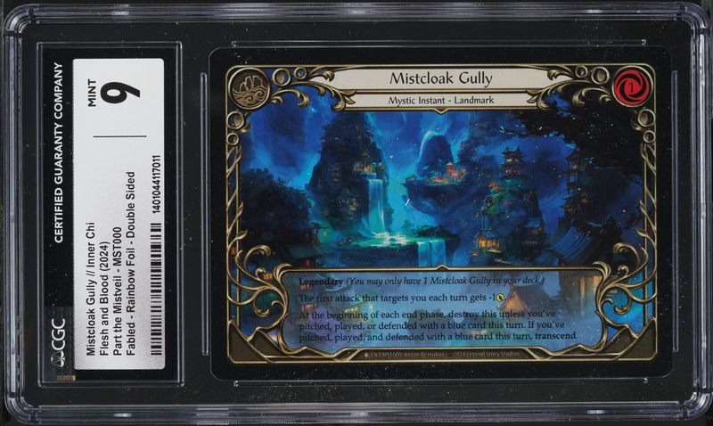 flesh and blood part the mistveil booster box TCG - to the hanging villages suspended between the perilous terrain of Misterias canyons and gullys Flesh and Blood TCG Part